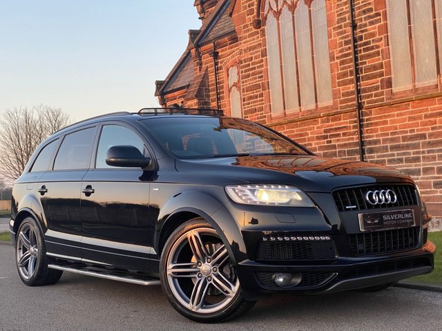 2013 13 Audi Q7 3.0 TDI QUATTRO S LINE PLUS 5d 245 BHP [BLACK EDITION]