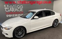 USED 2013 13 BMW 3 SERIES 2.0 320D M SPORT 4d 181 BHP FACE LIFT 320D FULL M SPORT FINISHED IN WHITE WITH FULL HEATED SPORT LEATHER SEATS