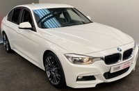USED 2013 13 BMW 3 SERIES 2.0 320D M SPORT 4d 181 BHP FACE LIFT 320D FULL M SPORT FINISHED IN WHITE WITH FULL HEATED SPORT LEATHER SEATS