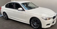 USED 2013 13 BMW 3 SERIES 2.0 320D M SPORT 4d 181 BHP FACE LIFT 320D FULL M SPORT FINISHED IN WHITE WITH FULL HEATED SPORT LEATHER SEATS
