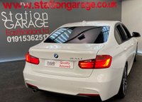 USED 2013 13 BMW 3 SERIES 2.0 320D M SPORT 4d 181 BHP FACE LIFT 320D FULL M SPORT FINISHED IN WHITE WITH FULL HEATED SPORT LEATHER SEATS