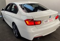 USED 2013 13 BMW 3 SERIES 2.0 320D M SPORT 4d 181 BHP FACE LIFT 320D FULL M SPORT FINISHED IN WHITE WITH FULL HEATED SPORT LEATHER SEATS