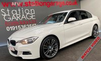 USED 2013 13 BMW 3 SERIES 2.0 320D M SPORT 4d 181 BHP FACE LIFT 320D FULL M SPORT FINISHED IN WHITE WITH FULL HEATED SPORT LEATHER SEATS