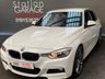 USED 2013 13 BMW 3 SERIES 2.0 320D M SPORT 4d 181 BHP FACE LIFT 320D FULL M SPORT FINISHED IN WHITE WITH FULL HEATED SPORT LEATHER SEATS