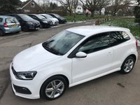 USED 2014 14 VOLKSWAGEN POLO 1.2 R LINE TSI 3d 104 BHP 1 FORMER OWNER FULL HISTORY