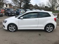 USED 2014 14 VOLKSWAGEN POLO 1.2 R LINE TSI 3d 104 BHP 1 FORMER OWNER FULL HISTORY