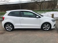 USED 2014 14 VOLKSWAGEN POLO 1.2 R LINE TSI 3d 104 BHP 1 FORMER OWNER FULL HISTORY