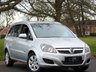 USED 2012 61 VAUXHALL ZAFIRA 1.6 DESIGN 5d 113 BHP DRIVES SUPERB 50 MPG A/C VGC