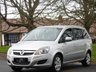 USED 2012 61 VAUXHALL ZAFIRA 1.6 DESIGN 5d 113 BHP DRIVES SUPERB 50 MPG A/C VGC