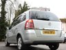 USED 2012 61 VAUXHALL ZAFIRA 1.6 DESIGN 5d 113 BHP DRIVES SUPERB 50 MPG A/C VGC