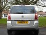 USED 2012 61 VAUXHALL ZAFIRA 1.6 DESIGN 5d 113 BHP DRIVES SUPERB 50 MPG A/C VGC