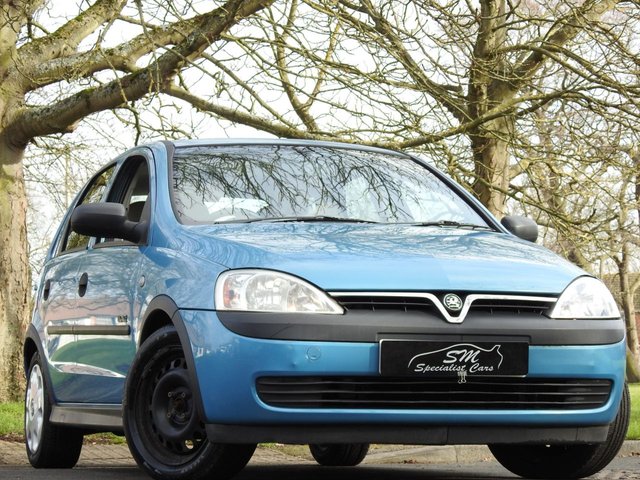 2002 52 Vauxhall Corsa 1.2 ELEGANCE 16V 5d 75 BHP