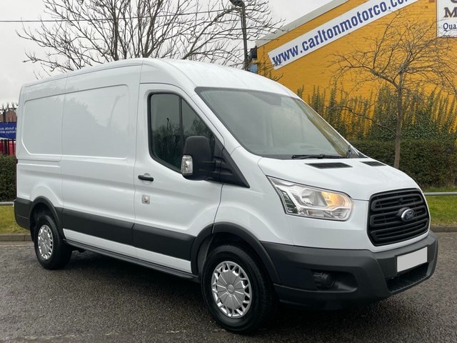 2017 66 Ford Transit 350 TDCi 125 L2 MWB H2 MED ROOF P/V FWD