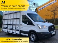 USED 2017 66 FORD TRANSIT 350TDCi L3 H3 LWB [ GLAZIER FRAIL RACK ] H/R P/V FWD 