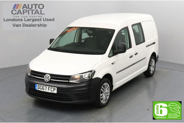 2017 67 VOLKSWAGEN CADDY MAXI 2.0 C20 TDI 101 BHP 5 Seats Combi Euro 6 Low Emission
