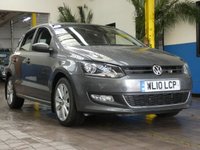 USED 2010 10 VOLKSWAGEN POLO 1.6 SEL TDI 5d 89 BHP &pound;30 ROAD TAX NICE TIDY EXAMPLE