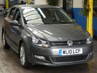 USED 2010 10 VOLKSWAGEN POLO 1.6 SEL TDI 5d 89 BHP &pound;30 ROAD TAX NICE TIDY EXAMPLE
