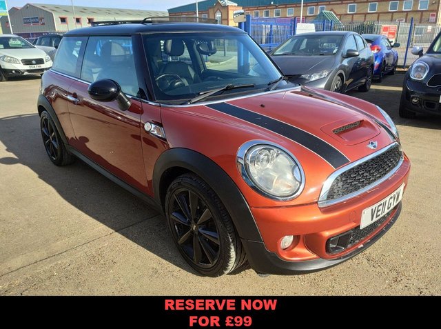 2011 11 MINI HATCH COOPER 1.6 COOPER S 3d 184 BHP