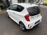 USED 2015 65 KIA PICANTO 1.2 CHILLI ISG 3d 84 BHP ALLOYS+LEATHER+S/STOP+NAV+AUX