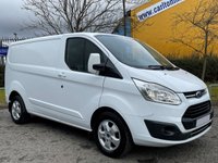 USED 2017 67 FORD TRANSIT CUSTOM 270 TDCi 130 L1 LIMITED L/R P/V ALLOYS CRUISE A/CON 