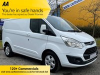 USED 2017 67 FORD TRANSIT CUSTOM 270 TDCi 130 L1 LIMITED L/R P/V ALLOYS CRUISE A/CON 