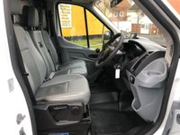 USED 2016 66 FORD TRANSIT 350 125 L3 D/CAB TIPPER / PICKUP ALLOY BODY REAR STORAGE SRW 