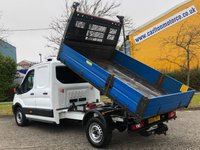 USED 2016 66 FORD TRANSIT 350 125 L3 D/CAB TIPPER / PICKUP ALLOY BODY REAR STORAGE SRW 