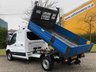 USED 2016 66 FORD TRANSIT 350 125 L3 D/CAB TIPPER / PICKUP ALLOY BODY REAR STORAGE SRW 