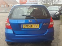 USED 2009 58 HONDA JAZZ 1.3 DSI SE 5d 82 BHP CHOICE OF 2