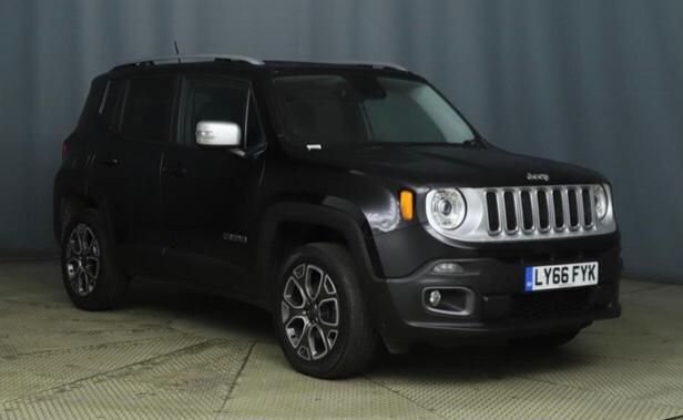 2016 66 Jeep Renegade 2.0 MULTIJET LIMITED 4WD 5d 138 BHP FOUR WHEEL DRIVE