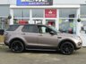 USED 2015 15 LAND ROVER DISCOVERY SPORT 2.2 SD4 HSE LUXURY 5d 190 BHP Finished in KAIKOURA STONE MET with contrasting IVORY CLIMATE LEATHER SEATS. This Discovery Sport is practical, incredible off road and a comfy SUV that has 7 Seats that will swallow your family and luggage. FEATURES include Black Pack, Panoramic Glass Roof, Electric Rear Boot, Climate Leather Seats, Sat Nav, 20" ALLOYS, Heated Steering Wheel, Reversing Camera, Auto Parking and much more. STRATSTONE Dealer serviced at 4445 miles, 9994 miles, 13326 miles and at 35308 miles (independent).