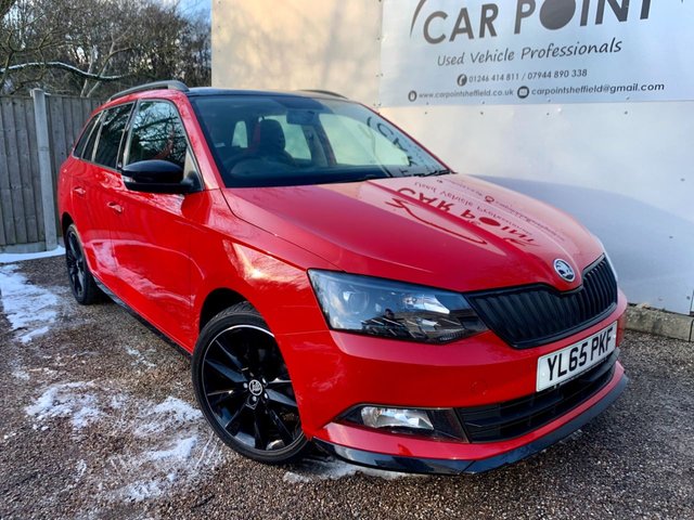 2016 65 Skoda Fabia 1.2 MONTE CARLO TSI 5d 89 BHP