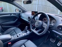 USED 2017 17 AUDI A3 2.0 S3 SPORTBACK TFSI QUATTRO BLACK EDITION 5d AUTO 306 BHP 