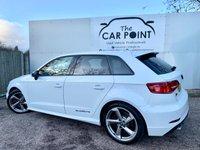 USED 2017 17 AUDI A3 2.0 S3 SPORTBACK TFSI QUATTRO BLACK EDITION 5d AUTO 306 BHP 