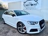 USED 2017 17 AUDI A3 2.0 S3 SPORTBACK TFSI QUATTRO BLACK EDITION 5d AUTO 306 BHP 