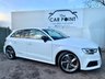USED 2017 17 AUDI A3 2.0 S3 SPORTBACK TFSI QUATTRO BLACK EDITION 5d AUTO 306 BHP 