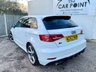 USED 2017 17 AUDI A3 2.0 S3 SPORTBACK TFSI QUATTRO BLACK EDITION 5d AUTO 306 BHP 