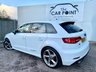 USED 2017 17 AUDI A3 2.0 S3 SPORTBACK TFSI QUATTRO BLACK EDITION 5d AUTO 306 BHP 
