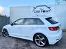 USED 2017 17 AUDI A3 2.0 S3 SPORTBACK TFSI QUATTRO BLACK EDITION 5d AUTO 306 BHP 