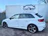 USED 2017 17 AUDI A3 2.0 S3 SPORTBACK TFSI QUATTRO BLACK EDITION 5d AUTO 306 BHP 
