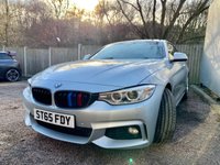 USED 2015 65 BMW 4 SERIES 2.0 420D M SPORT 2d AUTO 188 BHP 
