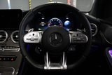 USED 2019 69 MERCEDES-BENZ GLC-CLASS 4.0 AMG GLC 63 4MATIC PLUS PREMIUM 5d 469 BHP FINISHED IN STUNNING METALLIC OBSIDIAN BLACK, COMPLIMENTED BY BLACK, NAPPA LEATHER, ELECTRICALLY ADJUSTABLE, MEMORY PROGRAMME HEATED SEATS AND CARBON FIBRE INTERIOR TRIM UPGRADE + BEAUTIFUL, 1 OWNER, NEW SHAPE GLC PREMIUM PLUS, COMES WITH A FULL MERCEDES MAIN DEALER SERVICE HISTORY AND WITH THE BALANCE OF MERCEDES MANUFACTURERS WARRANTY UNTIL SEPTEMBER 2022 + PANORAMIC GLASS SLIDING SUNROOF + WIDESCREEN VIRTUAL COCKPIT DIGITAL DASH DISPLAY + SATELLITE NAVIGATION + 360 DEGREE CAMERA + BLUETOOTH P
