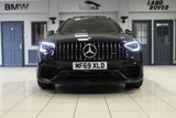 USED 2019 69 MERCEDES-BENZ GLC-CLASS 4.0 AMG GLC 63 4MATIC PLUS PREMIUM 5d 469 BHP FINISHED IN STUNNING METALLIC OBSIDIAN BLACK, COMPLIMENTED BY BLACK, NAPPA LEATHER, ELECTRICALLY ADJUSTABLE, MEMORY PROGRAMME HEATED SEATS AND CARBON FIBRE INTERIOR TRIM UPGRADE + BEAUTIFUL, 1 OWNER, NEW SHAPE GLC PREMIUM PLUS, COMES WITH A FULL MERCEDES MAIN DEALER SERVICE HISTORY AND WITH THE BALANCE OF MERCEDES MANUFACTURERS WARRANTY UNTIL SEPTEMBER 2022 + PANORAMIC GLASS SLIDING SUNROOF + WIDESCREEN VIRTUAL COCKPIT DIGITAL DASH DISPLAY + SATELLITE NAVIGATION + 360 DEGREE CAMERA + BLUETOOTH P
