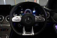USED 2019 69 MERCEDES-BENZ GLC-CLASS 4.0 AMG GLC 63 4MATIC PLUS PREMIUM 5d 469 BHP FINISHED IN STUNNING METALLIC OBSIDIAN BLACK, COMPLIMENTED BY BLACK, NAPPA LEATHER, ELECTRICALLY ADJUSTABLE, MEMORY PROGRAMME HEATED SEATS AND CARBON FIBRE INTERIOR TRIM UPGRADE + BEAUTIFUL, 1 OWNER, NEW SHAPE GLC PREMIUM PLUS, COMES WITH A FULL MERCEDES MAIN DEALER SERVICE HISTORY AND WITH THE BALANCE OF MERCEDES MANUFACTURERS WARRANTY UNTIL SEPTEMBER 2022 + PANORAMIC GLASS SLIDING SUNROOF + WIDESCREEN VIRTUAL COCKPIT DIGITAL DASH DISPLAY + SATELLITE NAVIGATION + 360 DEGREE CAMERA + BLUETOOTH P