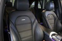 USED 2019 69 MERCEDES-BENZ GLC-CLASS 4.0 AMG GLC 63 4MATIC PLUS PREMIUM 5d 469 BHP FINISHED IN STUNNING METALLIC OBSIDIAN BLACK, COMPLIMENTED BY BLACK, NAPPA LEATHER, ELECTRICALLY ADJUSTABLE, MEMORY PROGRAMME HEATED SEATS AND CARBON FIBRE INTERIOR TRIM UPGRADE + BEAUTIFUL, 1 OWNER, NEW SHAPE GLC PREMIUM PLUS, COMES WITH A FULL MERCEDES MAIN DEALER SERVICE HISTORY AND WITH THE BALANCE OF MERCEDES MANUFACTURERS WARRANTY UNTIL SEPTEMBER 2022 + PANORAMIC GLASS SLIDING SUNROOF + WIDESCREEN VIRTUAL COCKPIT DIGITAL DASH DISPLAY + SATELLITE NAVIGATION + 360 DEGREE CAMERA + BLUETOOTH P