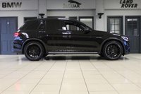 USED 2019 69 MERCEDES-BENZ GLC-CLASS 4.0 AMG GLC 63 4MATIC PLUS PREMIUM 5d 469 BHP FINISHED IN STUNNING METALLIC OBSIDIAN BLACK, COMPLIMENTED BY BLACK, NAPPA LEATHER, ELECTRICALLY ADJUSTABLE, MEMORY PROGRAMME HEATED SEATS AND CARBON FIBRE INTERIOR TRIM UPGRADE + BEAUTIFUL, 1 OWNER, NEW SHAPE GLC PREMIUM PLUS, COMES WITH A FULL MERCEDES MAIN DEALER SERVICE HISTORY AND WITH THE BALANCE OF MERCEDES MANUFACTURERS WARRANTY UNTIL SEPTEMBER 2022 + PANORAMIC GLASS SLIDING SUNROOF + WIDESCREEN VIRTUAL COCKPIT DIGITAL DASH DISPLAY + SATELLITE NAVIGATION + 360 DEGREE CAMERA + BLUETOOTH P