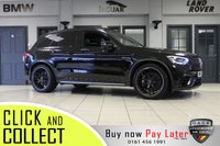 USED 2019 69 MERCEDES-BENZ GLC-CLASS 4.0 AMG GLC 63 4MATIC PLUS PREMIUM 5d 469 BHP FINISHED IN STUNNING METALLIC OBSIDIAN BLACK, COMPLIMENTED BY BLACK, NAPPA LEATHER, ELECTRICALLY ADJUSTABLE, MEMORY PROGRAMME HEATED SEATS AND CARBON FIBRE INTERIOR TRIM UPGRADE + BEAUTIFUL, 1 OWNER, NEW SHAPE GLC PREMIUM PLUS, COMES WITH A FULL MERCEDES MAIN DEALER SERVICE HISTORY AND WITH THE BALANCE OF MERCEDES MANUFACTURERS WARRANTY UNTIL SEPTEMBER 2022 + PANORAMIC GLASS SLIDING SUNROOF + WIDESCREEN VIRTUAL COCKPIT DIGITAL DASH DISPLAY + SATELLITE NAVIGATION + 360 DEGREE CAMERA + BLUETOOTH P