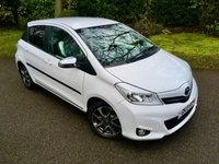 USED 2013 13 TOYOTA YARIS 1.3 VVT-I TREND 5d AUTO 98 BHP SATNAV//PARK CAMERA//BLUETOOTH//ALLOYS //FULL SERVICE HISTORY X7 STAMPS SATNAV//PARK CAMERA//BLUETOOTH//ALLOYS //FULL SERVICE HISTORY X7 STAMPS //LAST SERVICED @56,666 MILES