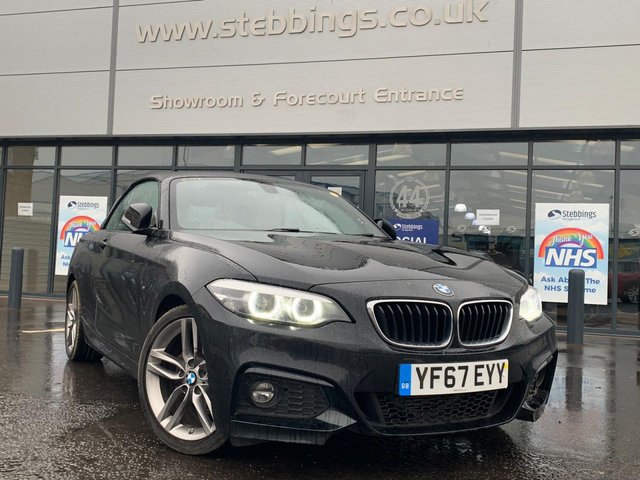 2018 67 BMW 2 SERIES 2.0 218D M SPORT 2d 148 BHP AUTOMATIC CONVERTIBLE