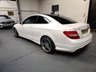USED 2014 14 MERCEDES-BENZ C CLASS 2.1 C250 CDI BLUEEFFICIENCY AMG SPORT 2d 204 BHP Pan Roof, COMMAND Diamond White Met